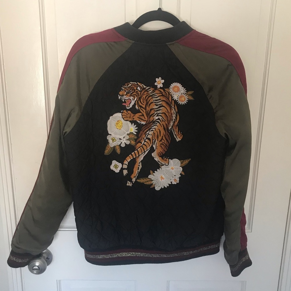 Zara Tiger Bomber Jacket